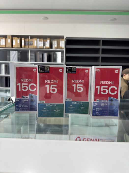 RedMi 15, 15C new