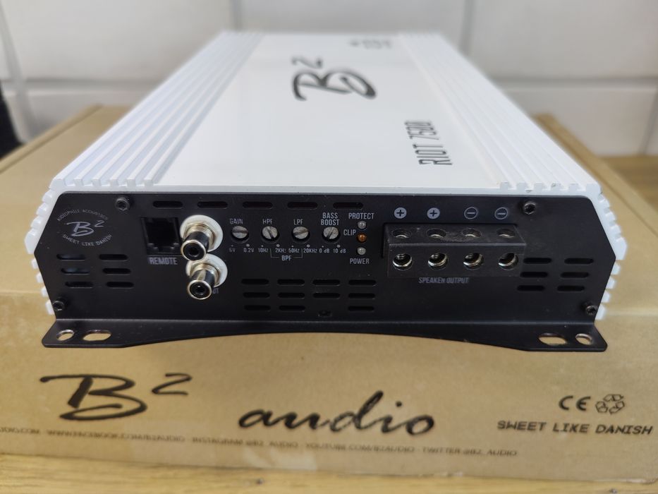 B2 riot 7500 v2 amplificator subwoofer statie( deafbonce trf taramps)