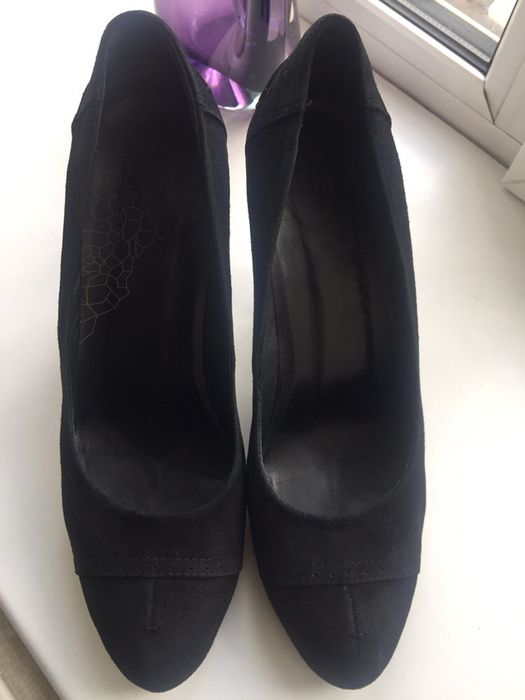 Туфли замшевые