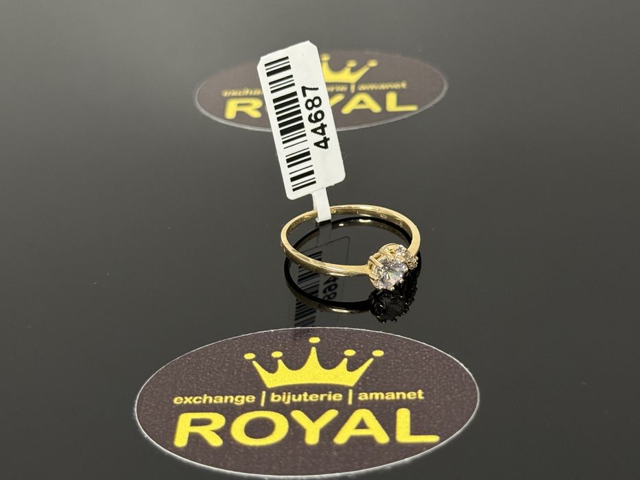 Bijuteria ROYAL : Inel AUR 14K NOU / 1.38 GR
