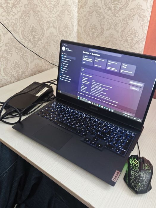Игровой ноутбук Legion 165hz/ Rtx 3060/ Ryzen 5 5600h