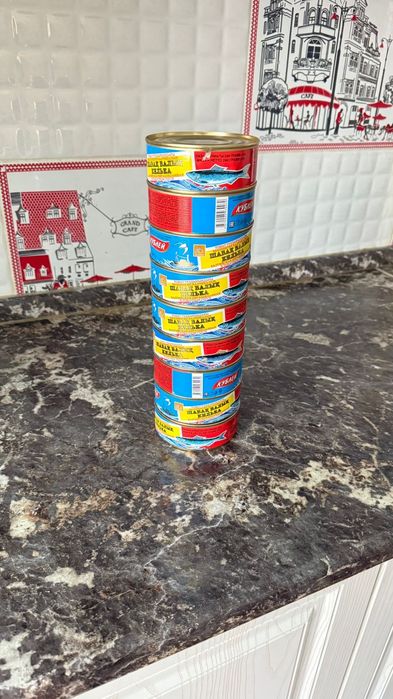 Тушонка кублей, кильки,