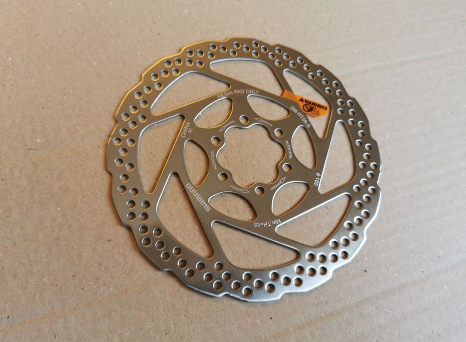 Нов диск / ротор за дискова спирачка Shimano RT56 160mm за велосипед