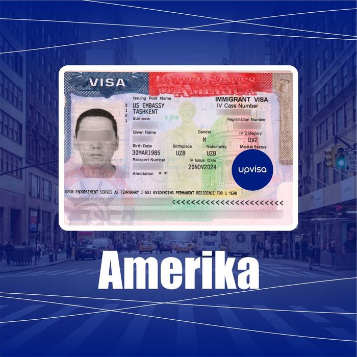 Amerika vizasini qo`lga kiritish