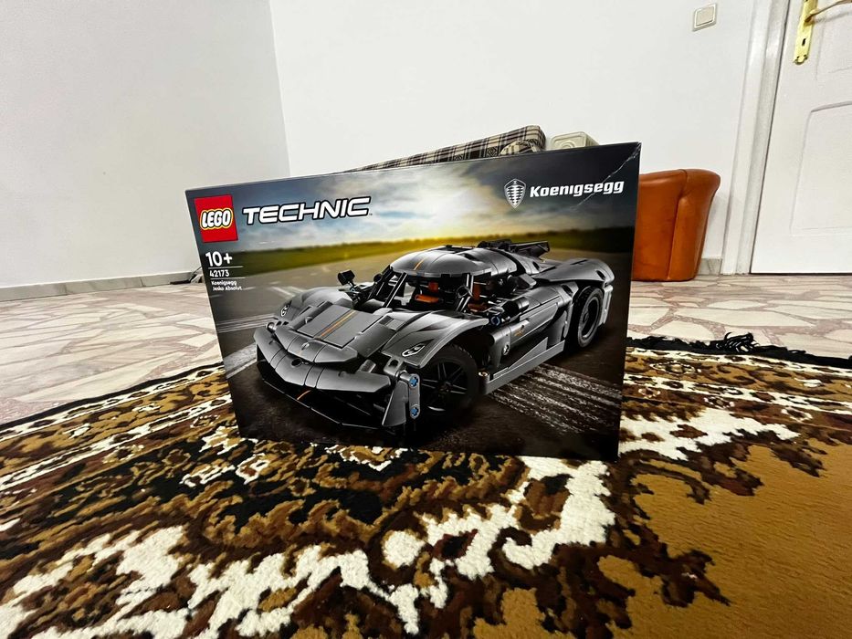 LEGO Technic Koenigsegg Jesko Absolut gri 42173 – 801 piese