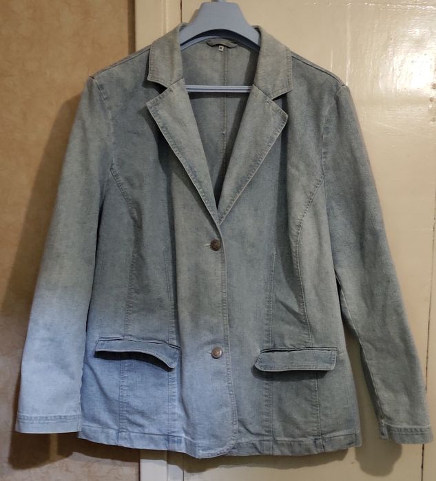Пиджак джинсовый женский