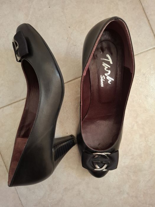 Официални обувки естествена кожа