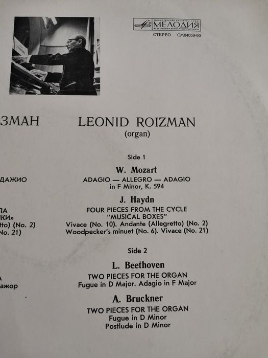 Viniluri Mozart Beethoven Haydn Bruckner Ceaikovski Celibidache