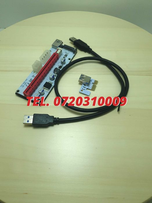 riser 008s pini card pci express e 1x la 16x usb 3 0 60cm