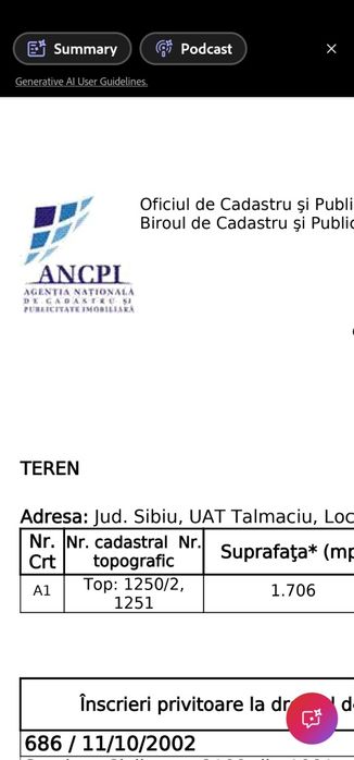 Vând teren extravilan