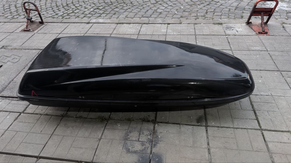 Автобокс G3 Helios 480 с универсални греди AMOS D-1 – 390 литра