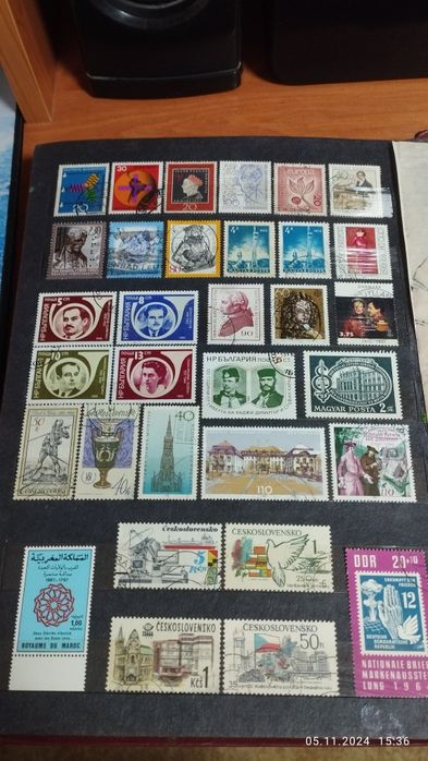 Почтовые марки..