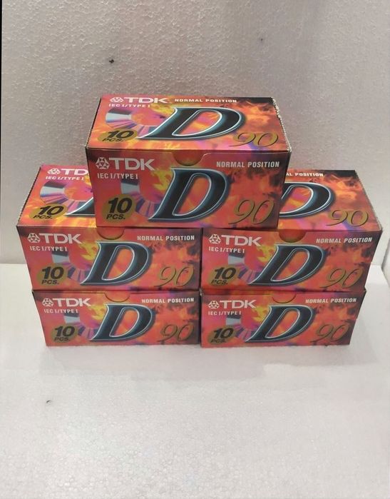 Casetă audio neînregistrat TDK- D-90