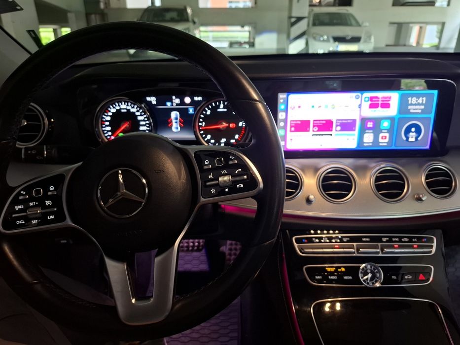 HUXGO® Безжичен адаптер CarPlay и Android Auto, Android 13, 8GB RAM, 128GB