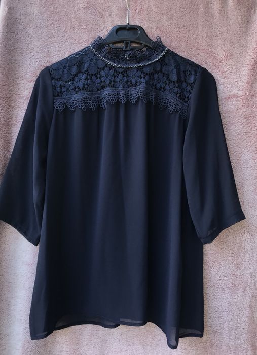 Bluza eleganta albastra