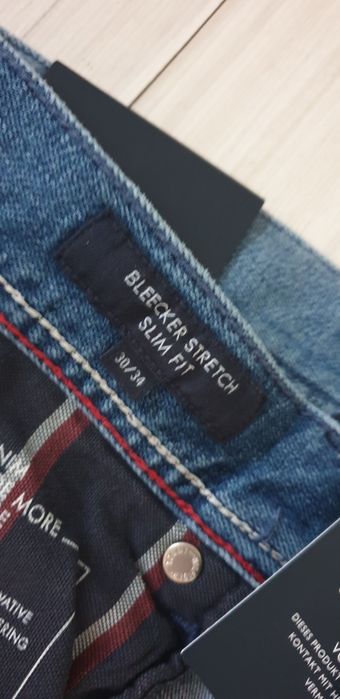 Tommy Hilfiger Bleecker Slim Fit  30/34 НОВО! ОРИГИНАЛ! Мъжки Дънки!