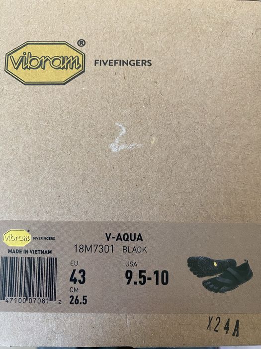 Мъжки боси обувки Vibram Fivefingers V-Aqua 43