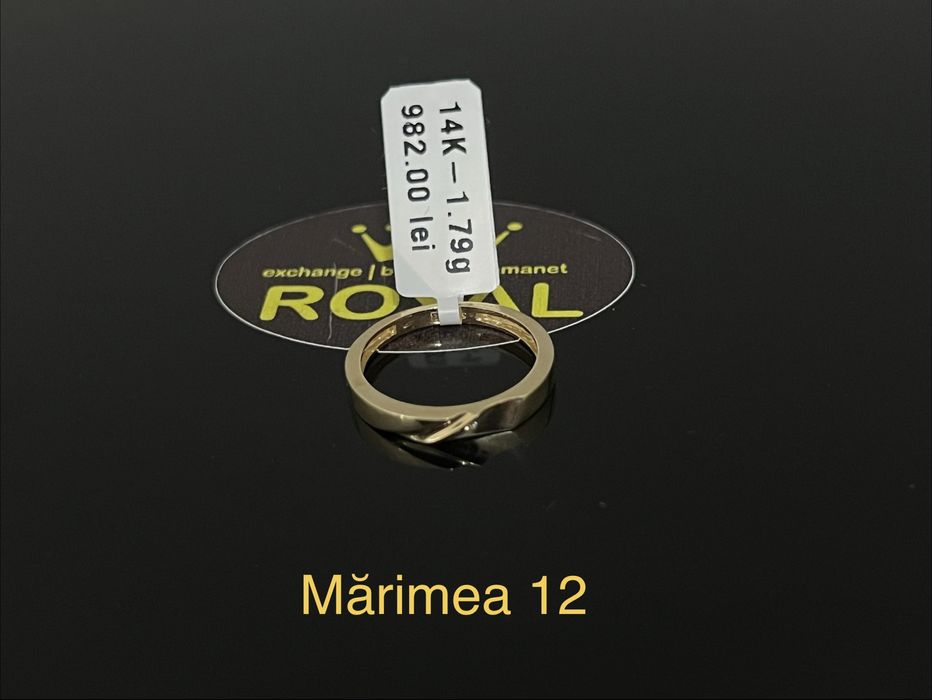 Bijuteria Royal CB : Inel dama aur nou 14k 1,79gr