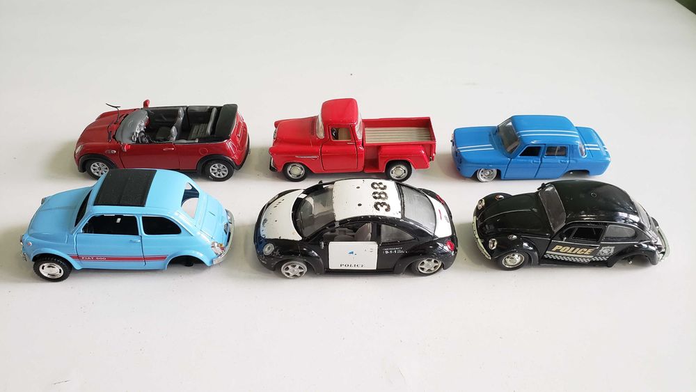 Металлические автомобили, цена за всё