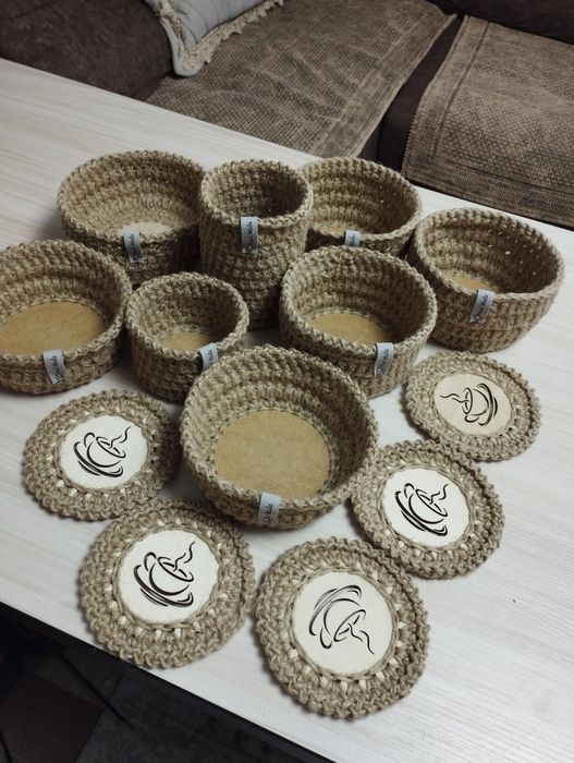 Корзинки для хранения и интерьера