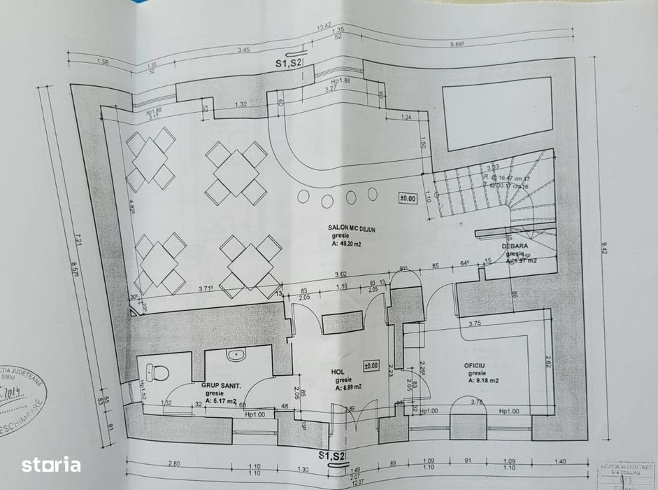 Casa de vanzare - Orasul de jos - Proiect pensiune