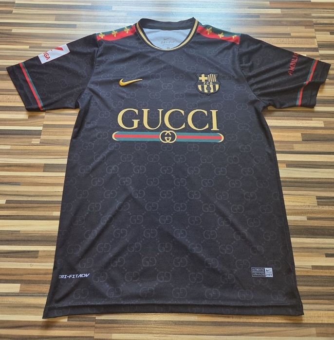 Луксозна тенискa Barcelona x Gucci Edition I Streetwearl S