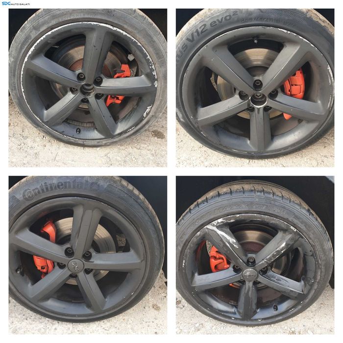 Set 4 Jante Roti Aliaj 245 40 18 R18 ZR18 5x112 Audi A4 B6 2001 - 2005 [K1915]