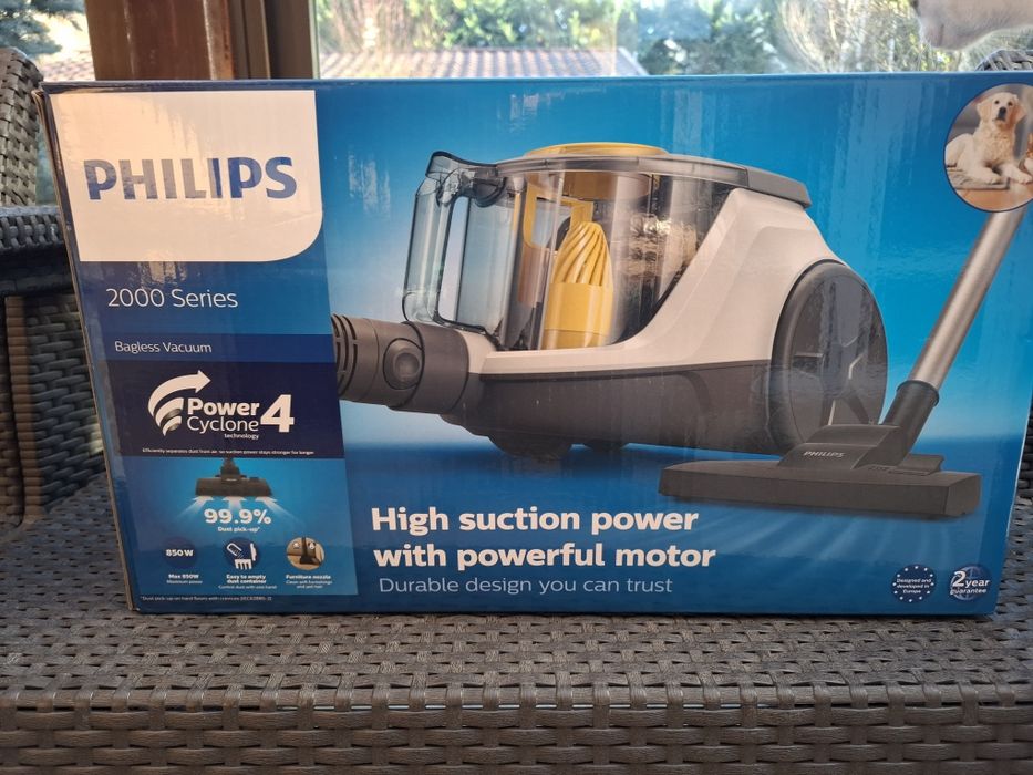 Aspirator Philips Power Cyclone 2000 Nou Fără sac 850W