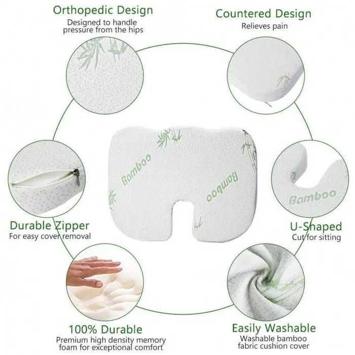 Анатомична възглавница Automat, Мемори, За кола, стол или седалка