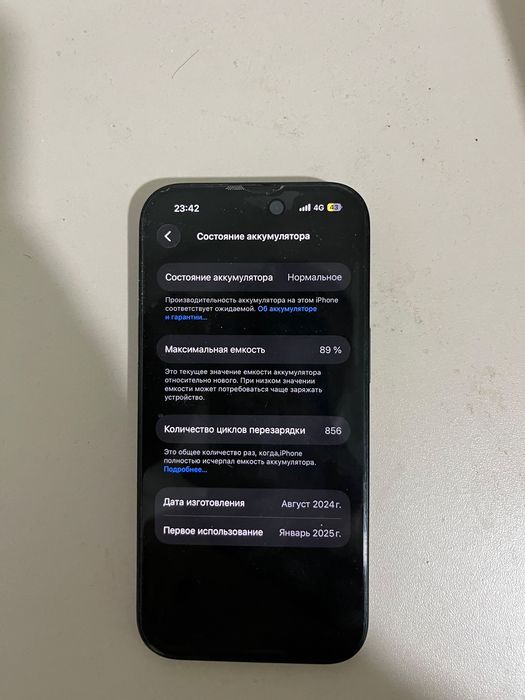 iphone 15 128гб 89%