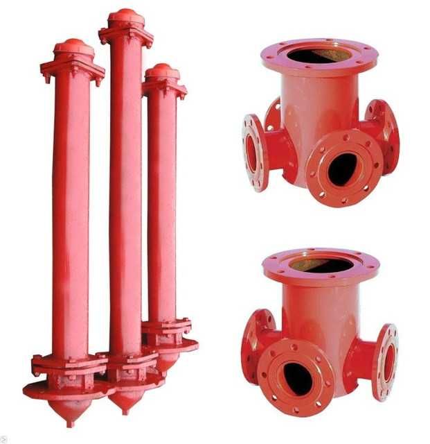 Подставки фланцевые под пожарный гидрант