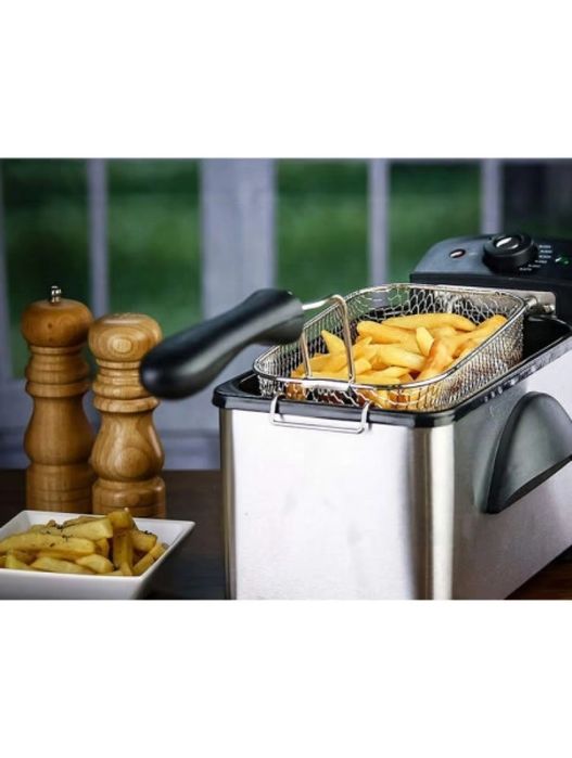 Фритюрник Voltz, 2000W, 2л./ 3л., демонтиращ се съд, капак и филтър,ин