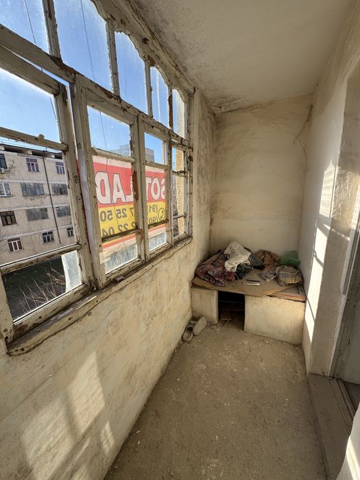 БАМда 1 хонали квартира сотилади, малосемейка.