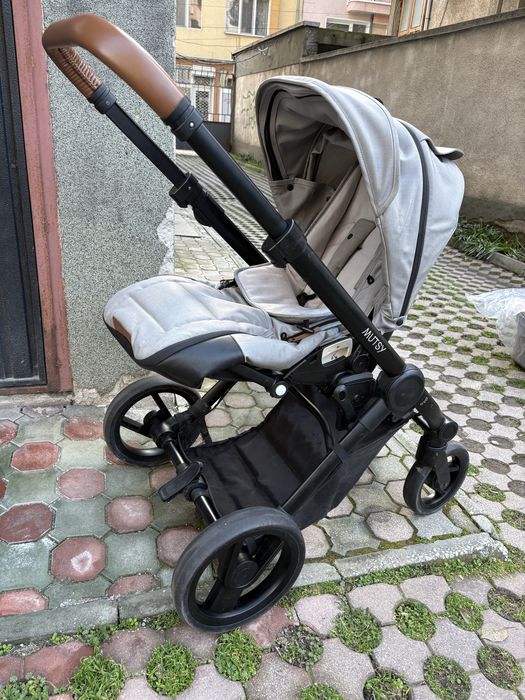 Mutsy Evo 2в1 + всички аксесоари – отлична, запазена