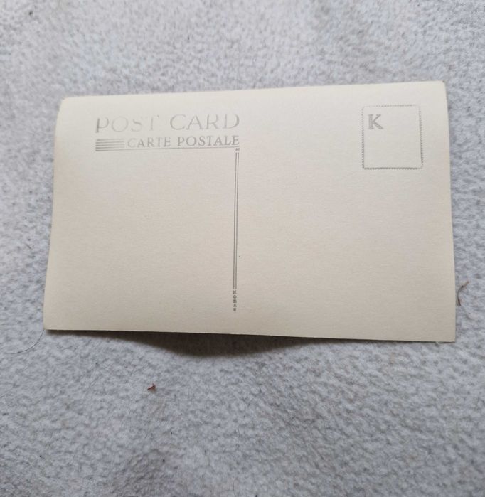 Carte poștală originală din 1924