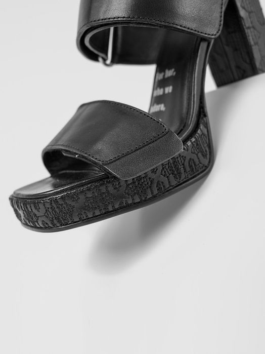 Босоножки кожаные Bronx, размер 37