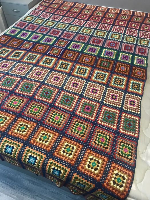 Ръчно плетено на една кука ОДЕАЛО УНИКАТ и покривки