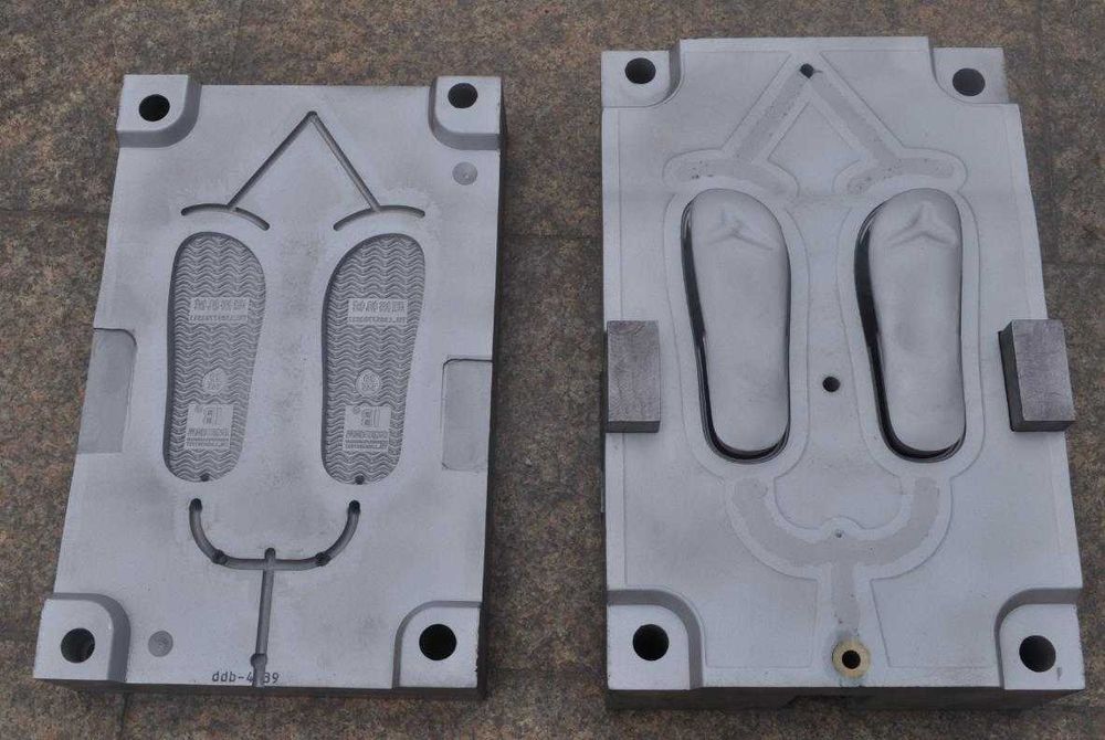 Пресс-формы для производства обуви EVA, PU, резина — под заказ