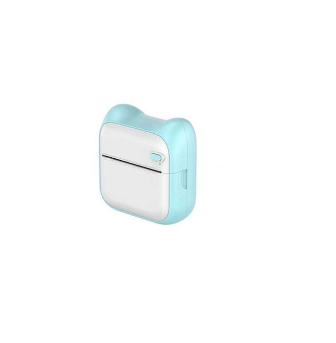 Мини принтер Mercado Trade, За деца, Bluetooth, USB зареждане, А31, Бял