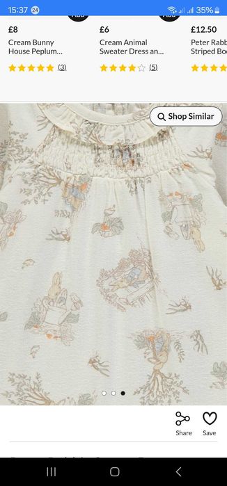 Рокля george 12-18 м