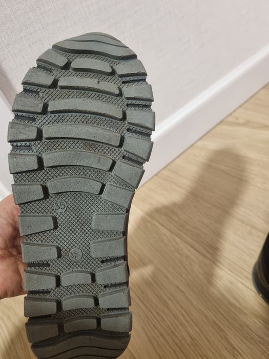 Туфли детские, кожаные, 35 размер