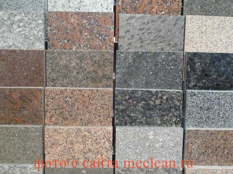 Гранит, Ступени, Балясины