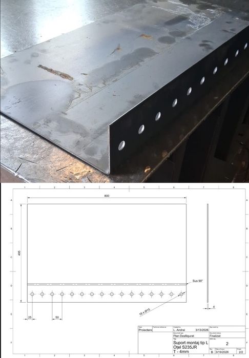 Proiectare Mecanică CAD | Desene Execuție CNC, Laser & Modelare 3D