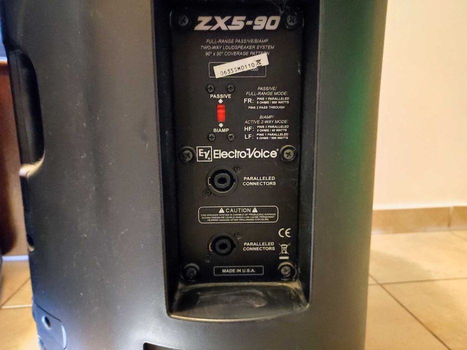 Boxe Electrovoice EV ZX5-90