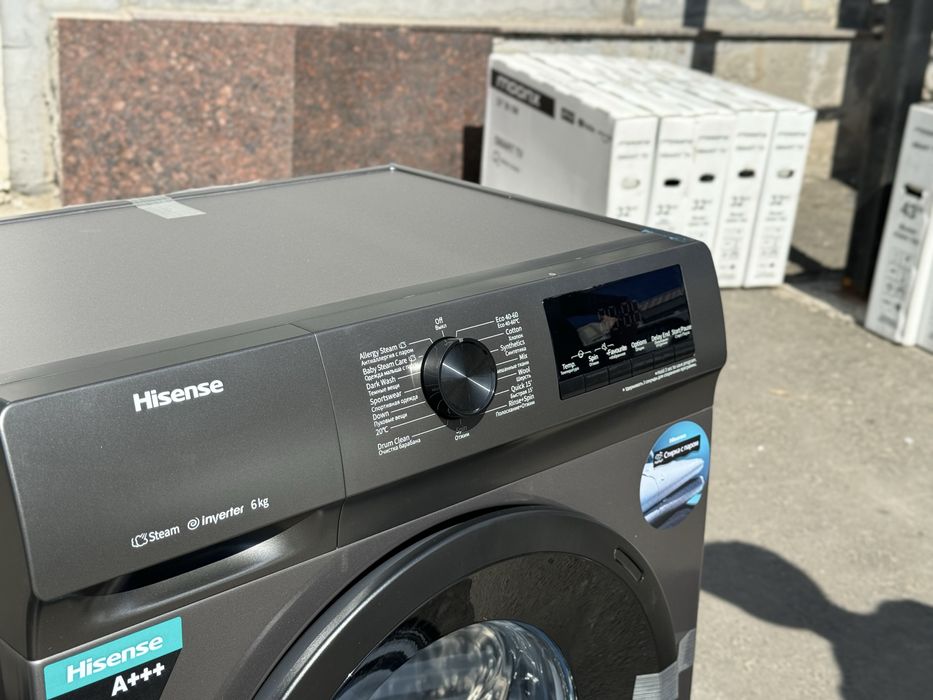Немецская стиральная от фирмы Hisense 6кг kir moshina 6kg