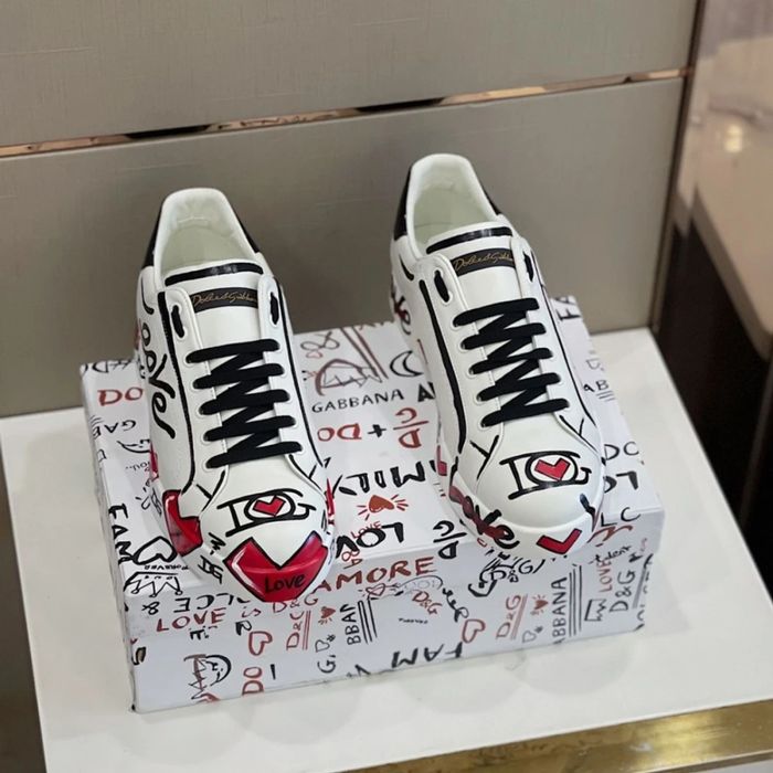 D&G Sneaker / Grey / Beige
