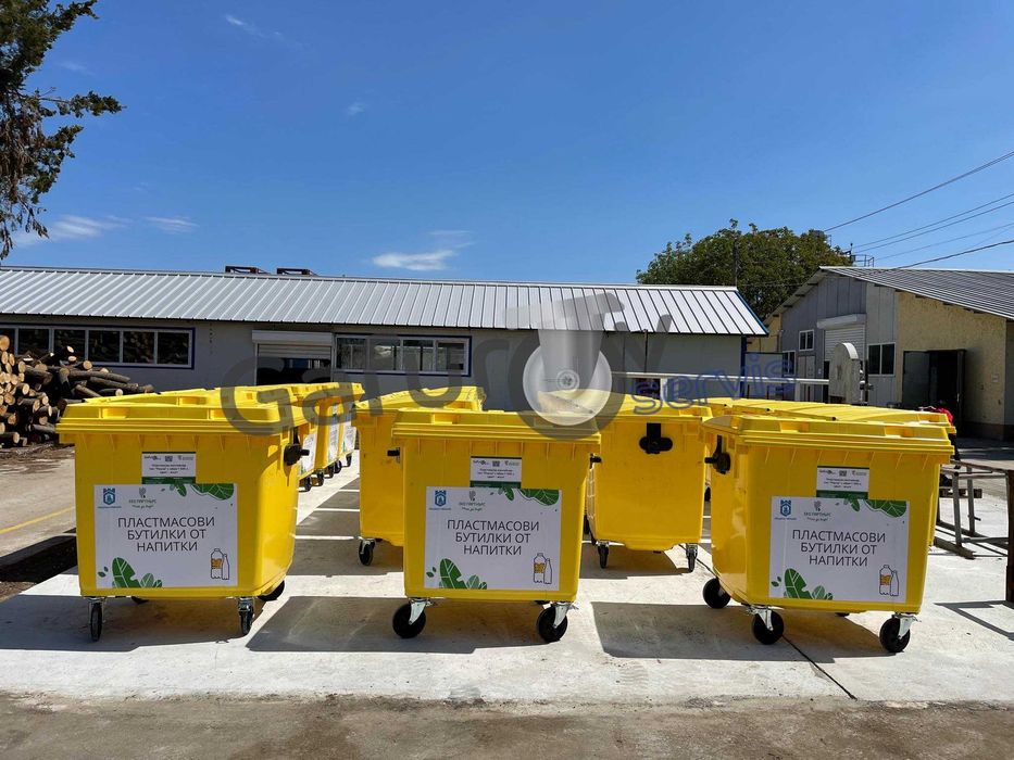 Пластмасов контейнер за смет тип ”Ракла” 1100 л