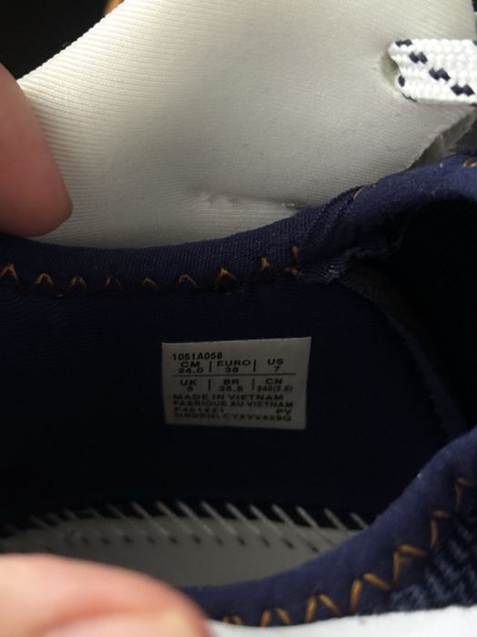 Кроссовки Asics metarise белый, синий