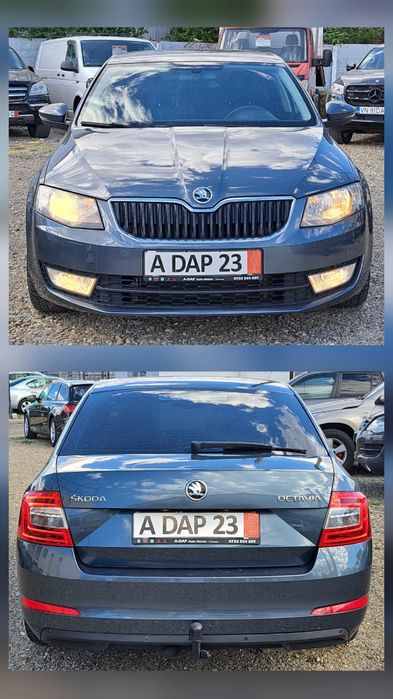 Skoda Octavia 3 1.6 TDI 110 cp EURO 6 cutie MANUALĂ an fabricație 2016 RAR EFECTUAT