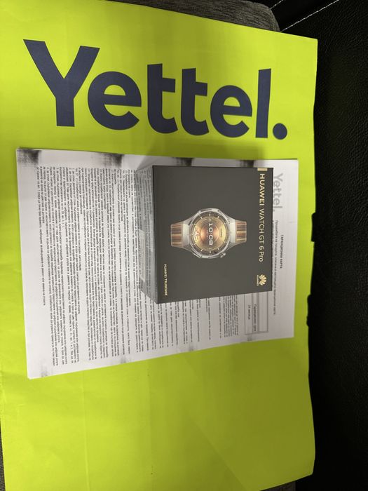 ЗАПЕЧАТАН 46mm Huawei watch GT 6 Pro | GT6 BT Гаранция Yettel 2028